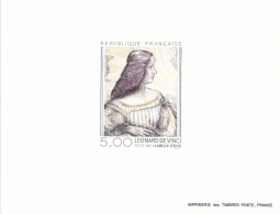 France 1986, Cat. Yvert N°2446 : Léonard De Vinci,  " Isabelle D'Este ". - Luxury Proofs