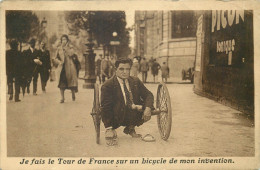 SANTE    " J'ai Fais Le Tour De Françe Sur Un Bicycle De Mon Invention  " - Gesundheit