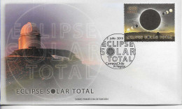 #2617B CHILE 2019 ASTRONOMY SOLAR ECLIPSE,FDC YV 2146 - Chile