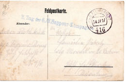 76636 - Österreich - 1917 - FpKe K.u.K. FELDPOSTAMT 416 -> Feldkirchen - Brieven En Documenten