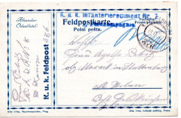 76637 - Österreich - 1917 - FpKe K.u.K. FELDPOSTAMT 376 -> Feldkirchen - Lettres & Documents