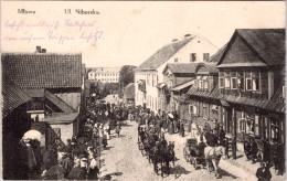Mława , Ul. Niborska (Sent As German “Feldpost” 1915) - Poland