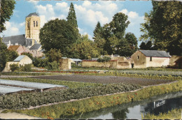 MER - Perspective Sur L'Eglise . - Mer