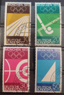 Germany BRD - Olympia Olimpiques Olympic Games - Munich '72 - Used - Sommer 1972: München