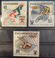 Ceskoslovensko Czechoslovakia - Olympia Olimpiques Olympic Games - Munich '72 - 3 Stamps - Used - Verano 1972: Munich