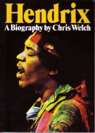 JIMI HENDRIX BY CHRIS WELCH (1978) - A BIOGRAPHY (104 Pages - Format 19x26 Incluses Nombreuses Photos N&B - Cultura