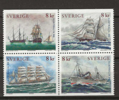 1999 MNH Sweden,Michel 2098-2101, Postfris** - Unused Stamps