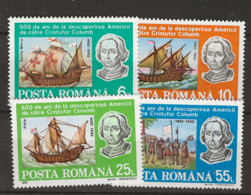 1992 MNH Romania Mi 4824-27 Postfris** - Nuevos