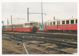 425 CF - SALBRIS (41) - LIGNE DU BLANC À ARGENT - L'AUTORAIL VERNEY AVEC SA REMORQUE ET L'AUTORAIL DE DION OC2 - Eisenbahnen