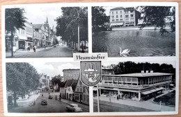 Neumünster, 4 Ansichten, Autos, Straßenansicht, Sonderstempel, 1978 - Stadthagen