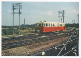 424 CF - GIEVRES (41) - LIGNE DU BLANC À ARGENT - AUTORAIL DE DION OC2 ARRIVANT EN GARE - Eisenbahnen