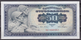 Yugoslavia-50 Dinara 1965 UNC Baroque Number - Yugoslavia