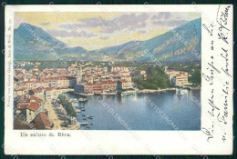 Trento Riva Del Garda Saluto Da Lago Cartolina RT0410 - Trento