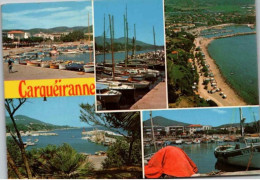 CARQUEIRANNE. -  Souvenir De Carqueiranne Multi Vues.  Cachet Postal. 1983 - Carqueiranne