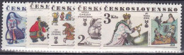 ** Tchécoslovaquie 1977 Mi 2391-5 (Yv 2227-31), (MNH)** - Unused Stamps