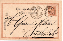 76648 - Österreich - 1892 - 2Kr GAKte INNICHEN -> INNSBRUCK - Brieven En Documenten