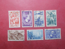 Lot 7 Timbres FRANCE Divers Vrac - Envoi Gratuit (B289) - Gebruikt