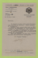 ASSURANCES - LETTRE DATEE DE 1939 COMPAGNIES L'ABEILLE RISQUES DE TOUTE NATURE / JEAN GRANIER UZES - Banca & Assicurazione