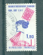 FRANCE - N°2444 Oblitéré - Centenaire De L'enseignement Technique. - Used Stamps