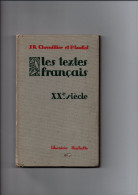 LES TEXTES FRANCAIS  20e Siecle JR.Chevaillier Et P.Audiat  1950 - 12-18 Years Old