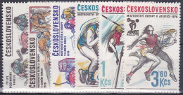 ** Tchécoslovaquie 1978 Mi 2434-9 (Yv 2266-71), (MNH)** - Unused Stamps