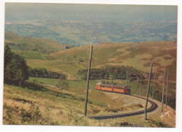 LE PAYS BASQUE - 64 - LE PETIT TRAIN DDE LA RHUNE - (PYRÉNÉES-ATLANTIQUES) AU FOND SAINT-JEAN-DE-LUZ - Eisenbahnen