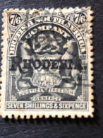RHODESIA SG 111  7s6d Black  CV £40 - Rodesia Del Sur (...-1964)
