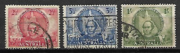 AUSTRALIE   -  1946 . Série   3  Val. Oblitérés . Moutons / Boeufs - Used Stamps