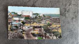 ED CAP CARTE POSTALE CP ARCACHON MER PLAGE CAMION RENAULT 2,5T AMBRE SOLAIRE ANNEES 50 BE - Camions & Poids Lourds