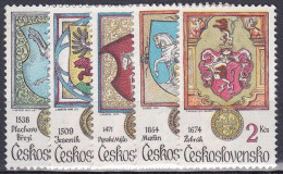 ** Tchécoslovaquie 1979 Mi 2507-11 (Yv 2335-9), (MNH)** - Neufs