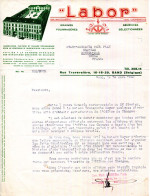 FACTURE.BELGIQUE.GAND.GRAINES FOURRAGÈRES.SEMENCES SELECTIONNÉES. " LABOR " 16-18-20 RUE TRAVERSIÈRE.2 PIÈCES. - Agricultura