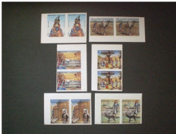 STAMPS YEMEN 1983 Airmail Folklore IMPERF !!! $$$$$ MNH MUCH RARE !!!! - Yemen