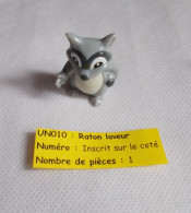 Kinder - Natoons - Animaux - Raton Laveur - UN010 - Sans BPZ - Montables