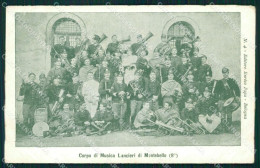Militari VIII Lancieri Di Montebello Corpo Di Musica Banda Cartolina XF2180 - Regimenten