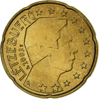 Luxembourg, Henri, 20 Euro Cent, 2003, Utrecht, Laiton, SPL, KM:79 - Lussemburgo