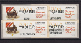 France Timbres De Distributeurs N°1123 - 4 Ex. - Neuf ** Sans Charnière - TB - 2010-... Illustrated Franking Labels