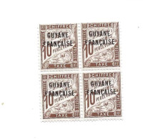 Taxe,MNH,Neuf Sans Charnière.Bloc De 4. - Unused Stamps