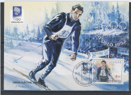 JEUX OLYMPIQUES - COMBINE NORDIQUE  -OSLO 1952 -SIMON SLATTVIK - Olympische Spiele
