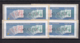 France Timbres De Distributeurs N°1143 - 4 Ex. - Neuf ** Sans Charnière - TB - 2010-... Viñetas De Franqueo Illustradas