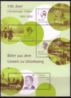 LUXEMBOURG BLOCK 19 POSTFRISCH(MINT) 150 JAHRE BRIEFMARKEN VON LUXEMBURG 2002 - Blokken & Velletjes