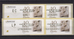 France Timbres De Distributeurs N°1145 - 4 Ex. - Neuf ** Sans Charnière - TB - 2010-... Geïllustreerde Frankeervignetten