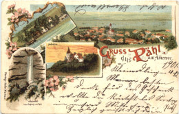 Gruss Aus Pähl Am Amersee - Litho - Weilheim