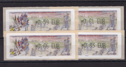 France Timbres De Distributeurs N°1157 - 4 Ex. - Neuf ** Sans Charnière - TB - 2010-... Illustrated Franking Labels