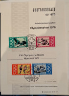 Germany BRD - Olympia Olimpiques Olympic Games - MONTREAL '76 - ETB - Zomer 1976: Montreal