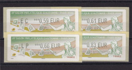 France Timbres De Distributeurs N°1166 - 4 Ex. - Neuf ** Sans Charnière - TB - 2010-... Illustrated Franking Labels