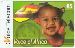 AUSTRIA B-353 Prepaid VoiceTelecom - Map Of Africa, People, Child - Used - Oesterreich