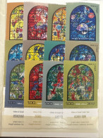 Tribes Of Israel Marc Chagall Windows    MNH - Unused Stamps (with Tabs)