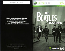 THE BEATLES ROCKBAND - XBOX 360 - X BOX LIVE JEUX VIDEO - MEET THE BEATLES ROCK THE WORLD! - Other & Unclassified