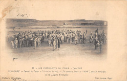 CPA ALGERIE / EVENEMENTS DU FIGUIG 1903 / BENI OUNIF / DEVANT LE CAMP / LE CONCERT DANS LE BLED LEGION ETRANGERE - Other & Unclassified