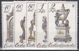 ** Tchécoslovaquie 1979 Mi 2529-33 (Yv 2355-9), (MNH)** - Unused Stamps